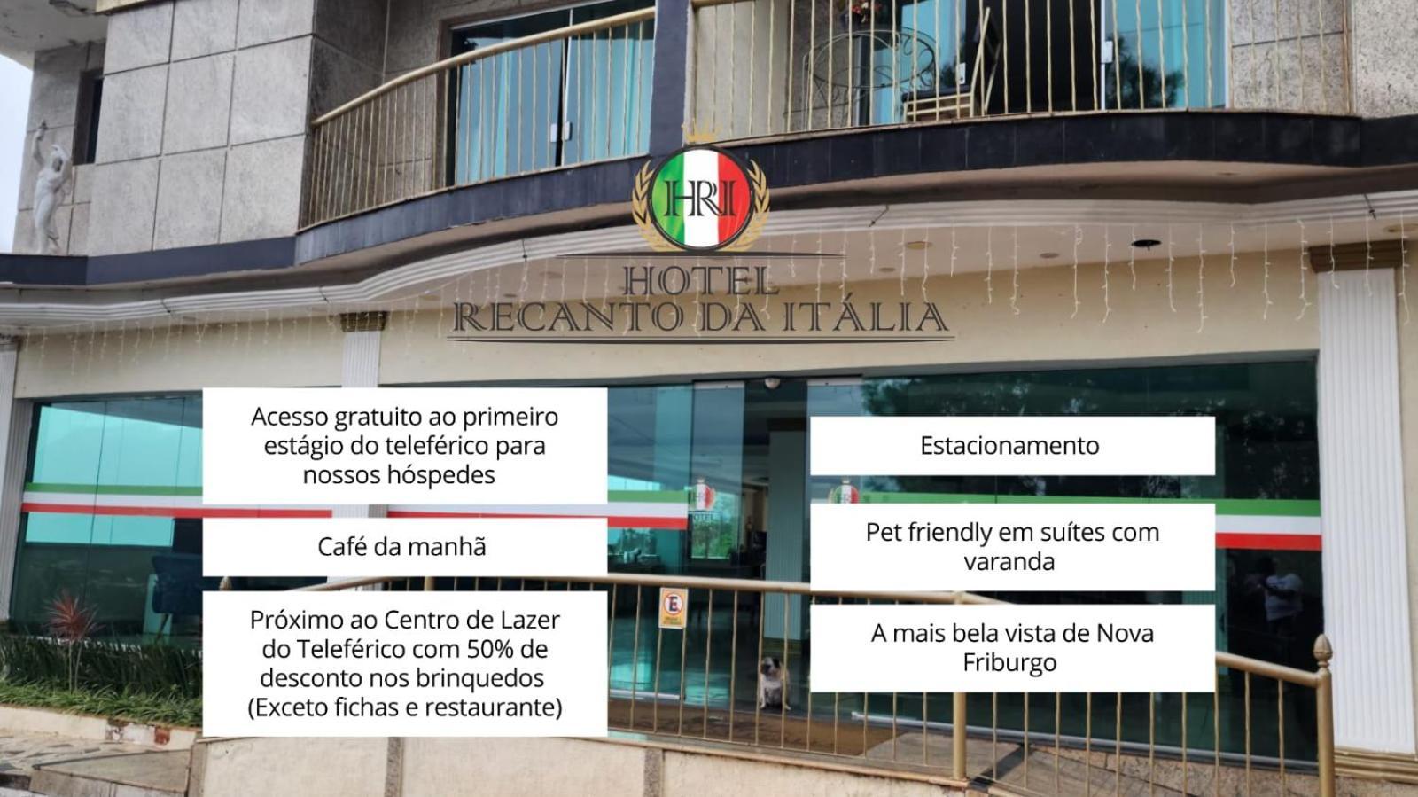 Hotel Recanto Da Italia Nova Friburgo Kültér fotó